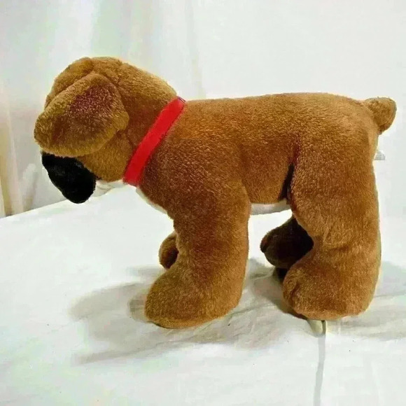 Build-A-Bear Workshop Realistic Boxer Bulldog Dog Puppy Plush Stuffed Animal 14" - Picture 6 of 11